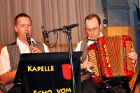 Pius Ruhstaller (Klarinette) und Urs Müller 
