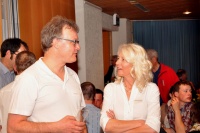 Die beiden Enkel Frank Rösti und Daniela Giovanelli sind erleichtert; alles hat super geklappt!
