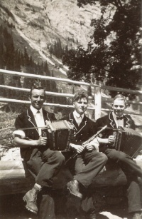 Hans Schmid, Walter Isler, Lorenz Giovanelli, 