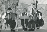 Werner Büschlen, ? , Sepp Gehrig, Lorenz Giovanelli Werner Büschlen, ? , Sepp Gehrig, Lorenz Giovanelli